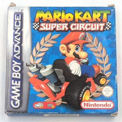 Mario Kart Super Circuit - Complete In Box - GameBoy Advance game (B Grade) (Used) (Eng)